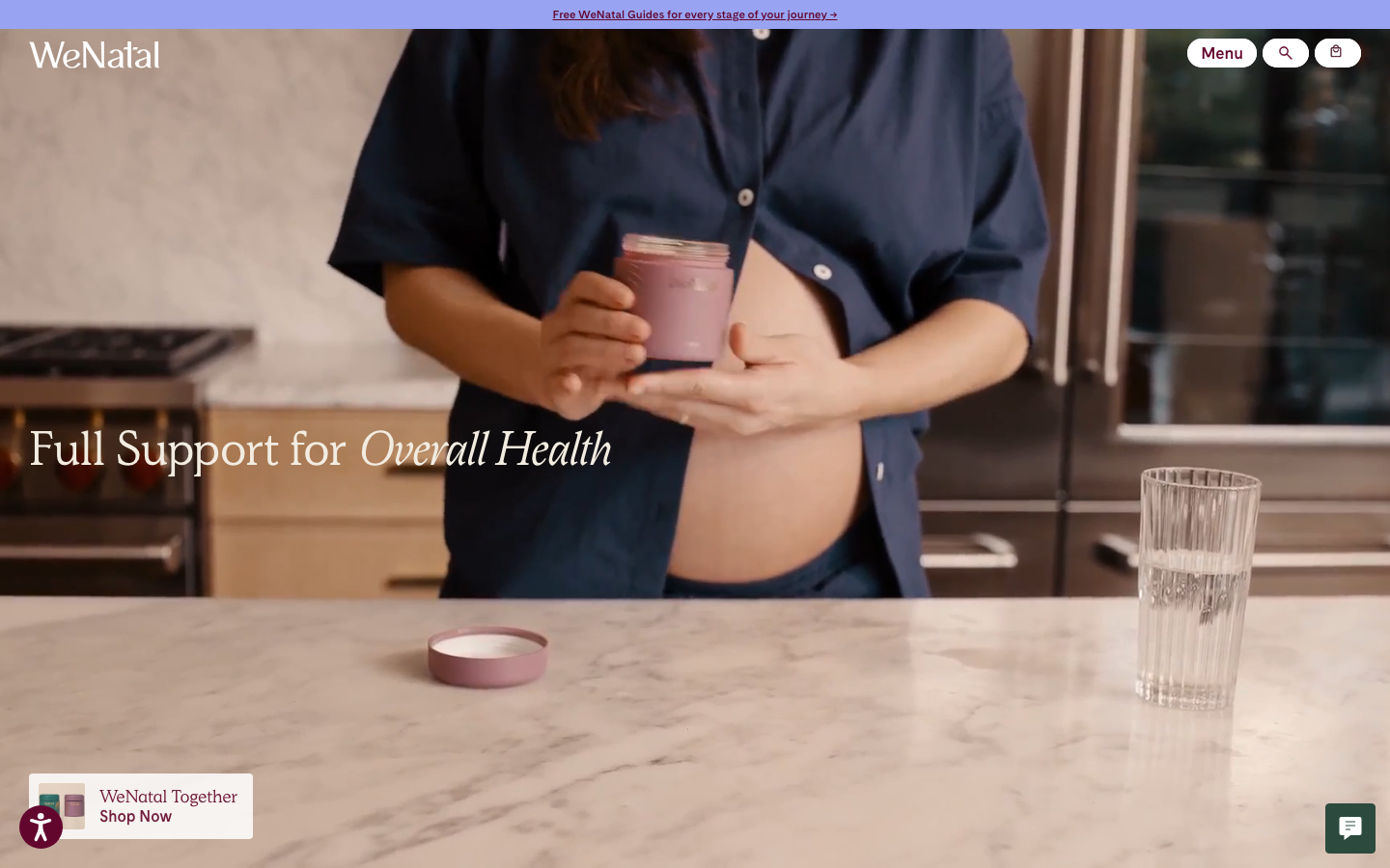 A high-end wellness aesthetic utilizing a full-bleed lifestyle image with elegant serif typography overlaid. The palette is muted and organic, creating a sense of serenity and trust. · wellness hero, editorial health ecommerce, serif typography overlay, muted tones lifestyle, minimalist supplement landing page