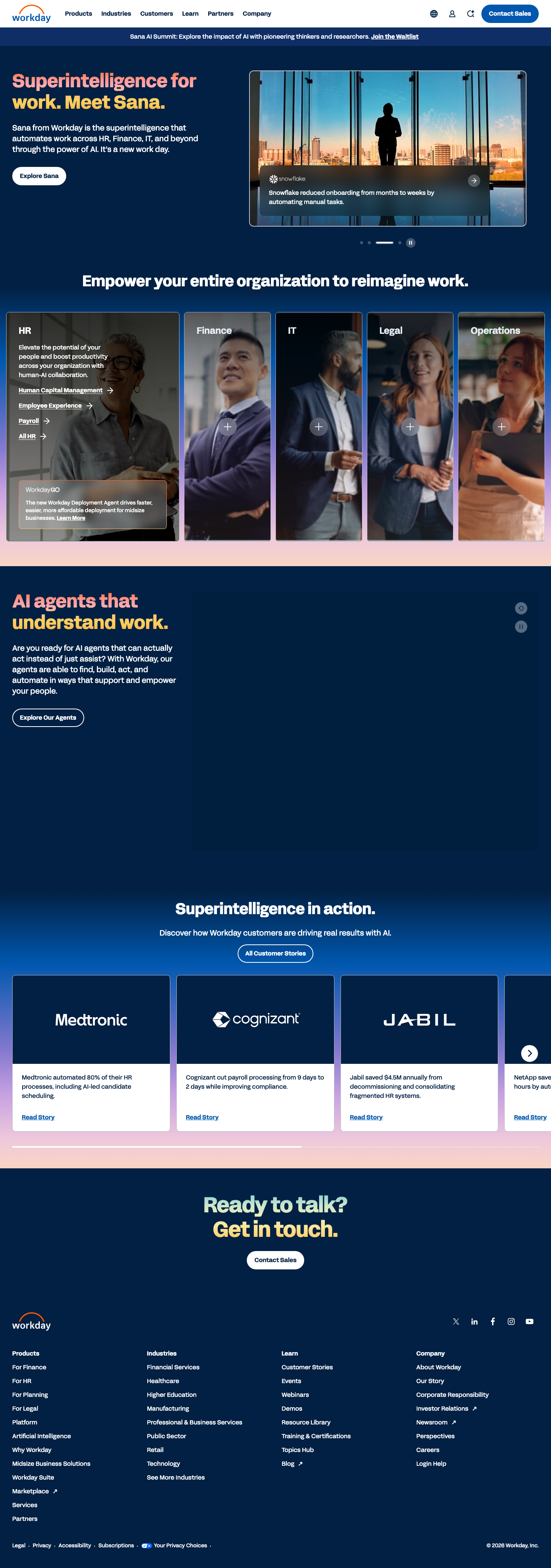 Workday - full page scroll