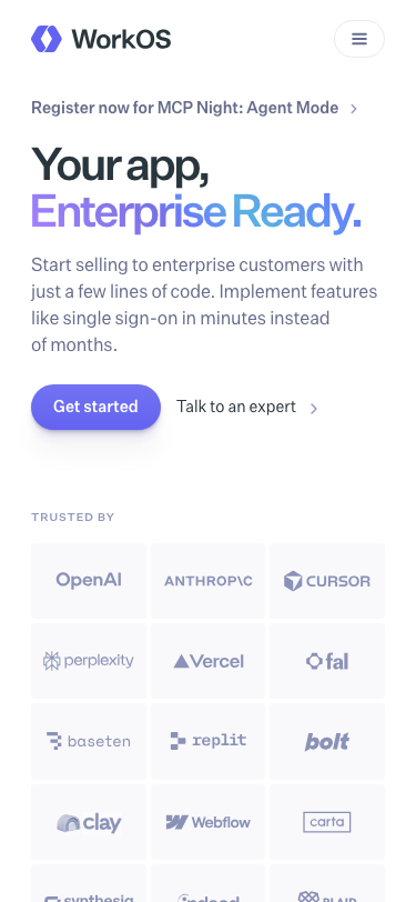 Workos - mobile