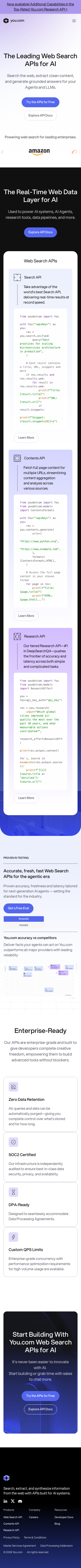 You - mobile full page